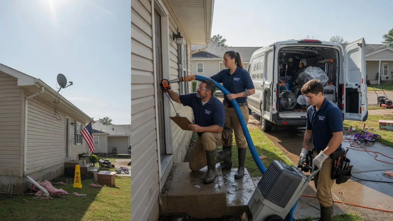 Ceiling Water Damage Restoration in Kindred, ND near me